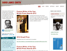 Tablet Screenshot of davidjamessmith.net